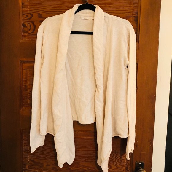 short waterfall cardigan